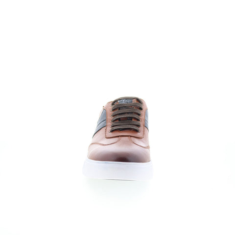 Robert Graham Brandy RG5769L Mens Brown Leather Lifestyle Sneakers Shoes