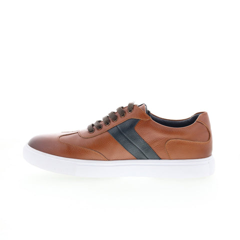 Robert Graham Brandy RG5769L Mens Brown Leather Lifestyle Sneakers Shoes