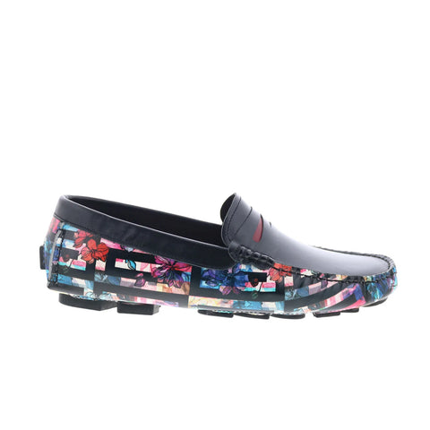 Robert Graham Jagger RG5791S Mens Black Loafers & Slip Ons Moccasin Shoes