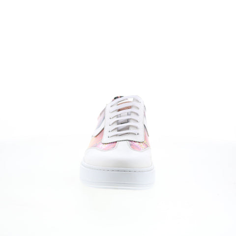 Robert Graham Luxe RG5796L Mens White Leather Lifestyle Sneakers Shoes