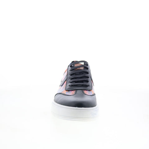 Robert Graham Marquee RG5797L Mens Black Leather Lifestyle Sneakers Shoes