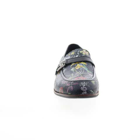 Robert Graham Retro RG5812S Mens Black Loafers & Slip Ons Penny Shoes