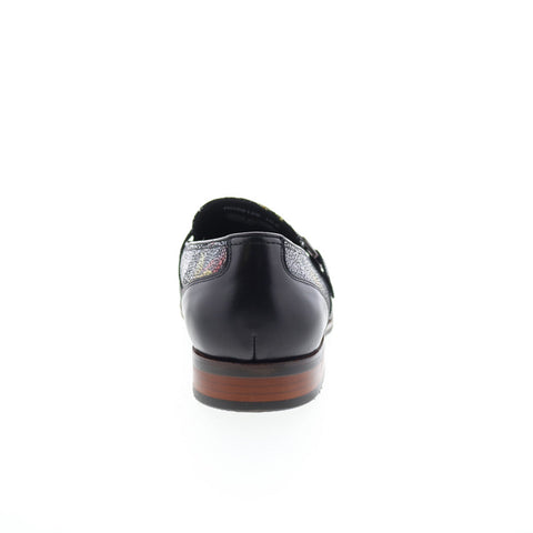 Robert Graham Retro RG5812S Mens Black Loafers & Slip Ons Penny Shoes