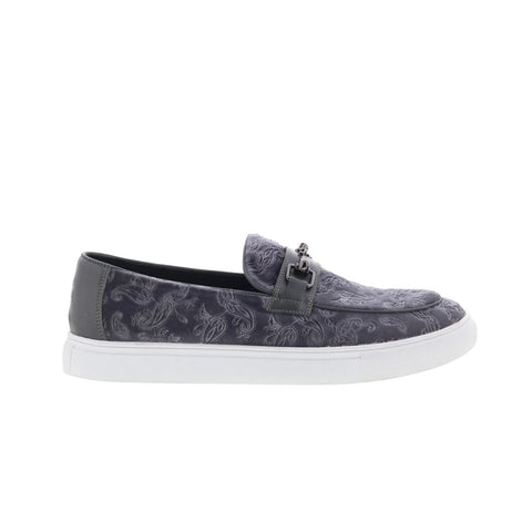 Robert Graham Thrower RG5833S Mens Gray Loafers & Slip Ons Casual Shoes