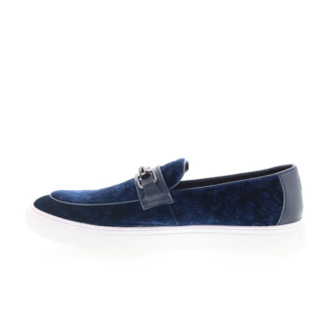 Robert Graham Thrower RG5833S Mens Blue Loafers & Slip Ons Casual Shoes