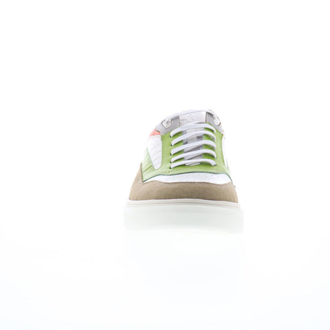 Robert Graham Fez RG5846L Mens Beige Leather Lifestyle Sneakers Shoes