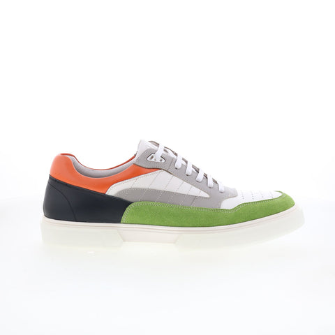 Robert Graham Fez RG5846L Mens Green Leather Lifestyle Sneakers Shoes