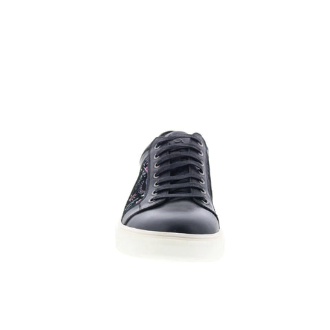 Robert Graham Speilberg RG5850L Mens Black Leather Lifestyle Sneakers Shoes
