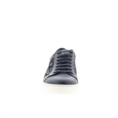 Robert Graham Spicoli RG5851L Mens Black Leather Lifestyle Sneakers Shoes