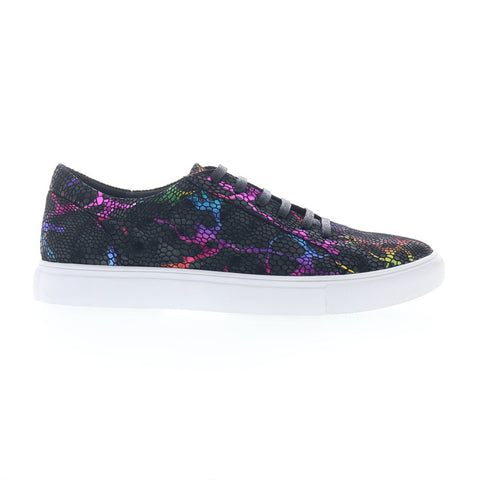 Robert Graham Dimaro RG5871L Mens Black Leather Lifestyle Sneakers Shoes