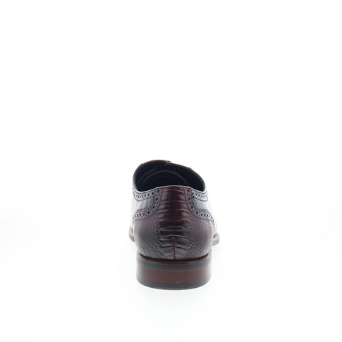 Robert Graham Sarentino RG5876C Mens Black Oxfords & Lace Ups Cap Toe Shoes