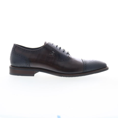 Robert Graham Sarentino RG5876C Mens Brown Oxfords & Lace Ups Cap Toe Shoes