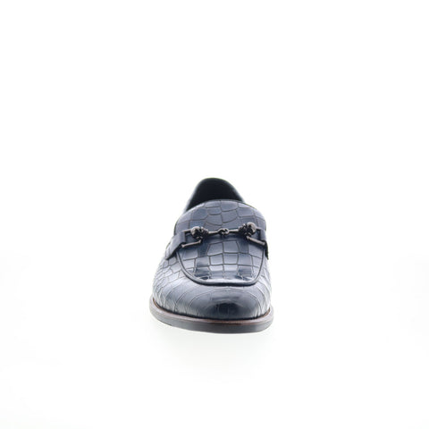 Robert Graham Amico RG5877S Mens Blue Loafers & Slip Ons Casual Shoes