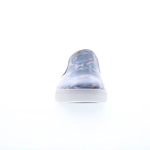 Robert Graham RG5879S Mens Blue Leather Slip O Lifestyle Sneakers Shoes
