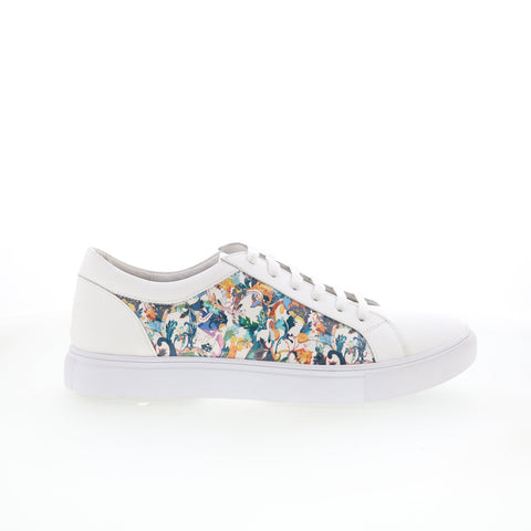 Robert Graham Ventana RG5884L Mens White Leather Lifestyle Sneakers Shoes