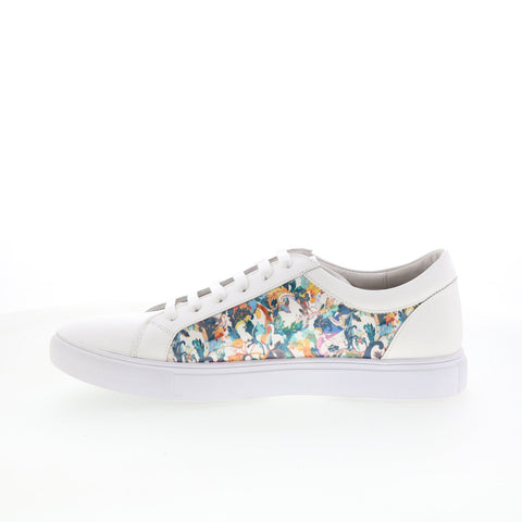 Robert Graham Ventana RG5884L Mens White Leather Lifestyle Sneakers Shoes