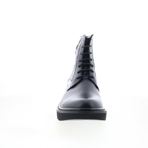 Robert Graham Geneva RG5898B Mens Black Leather Leather Casual Dress Boots