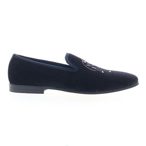 Robert Graham Reisman RG5908S Mens Black Loafers & Slip Ons Casual Shoes
