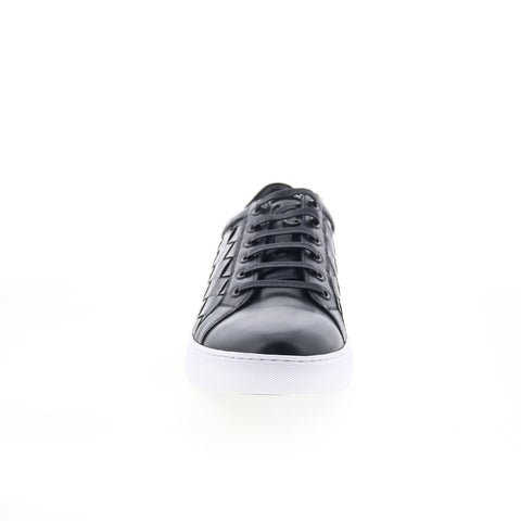 Robert Graham Appaloosa RG5941L Mens Black Leather Lifestyle Sneakers Shoes