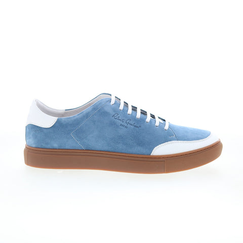 Robert Graham Blue Suede shoes Robert Graham ZE700-51-S118 Mens Blue Suede Slip On  main image 3