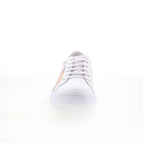 Robert Graham Bavaro RG5951L Mens White Leather Lifestyle Sneakers Shoes