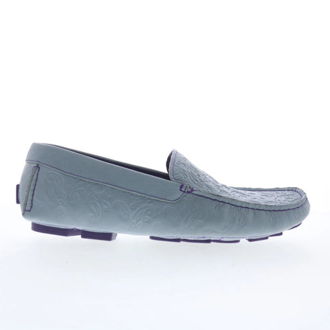 Robert Graham Shoreline RG5963S Mens Blue Loafers & Slip Ons Moccasin Shoes