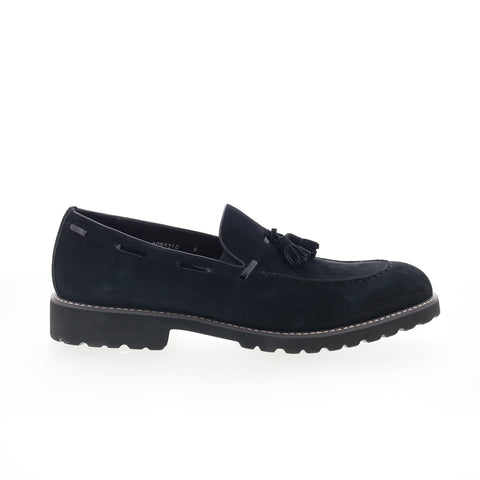 Robert Graham RGS5210 Mens Black Suede Loafers & Slip Ons Casual Shoes