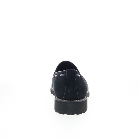 Robert Graham RGS5210 Mens Black Suede Loafers & Slip Ons Casual Shoes