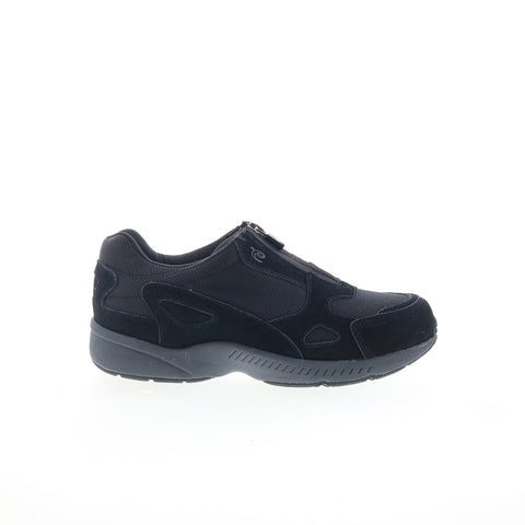 Easy Spirit Rheal SERHEAL Womens Black Extra Wide Lifestyle Sneakers Shoes
