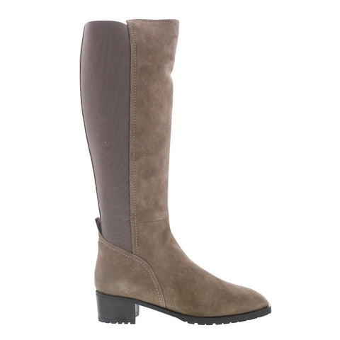 Aquatalia Rhegan L569324 Womens Gray Suede Zipper Knee High Boots