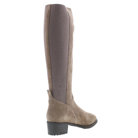 Aquatalia Rhegan L569324 Womens Gray Suede Zipper Knee High Boots