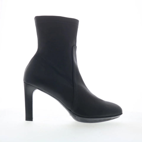 Aquatalia Rhumba Low TW5RHLA0 Womens Black Leather Ankle & Booties Boots