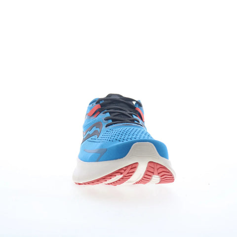 Saucony Ride 15 S20729-31 Mens Blue Canvas Lace Up Athletic Running Shoes