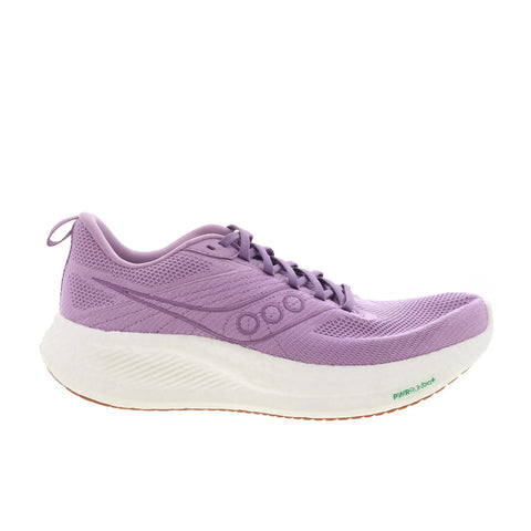Saucony Ride RFG S10971-240 Womens Purple Canvas Athletic Running Shoes