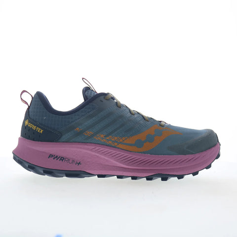 Saucony Ride TR2 GTX S10953-251 Womens Blue Mesh Athletic Hiking Shoes