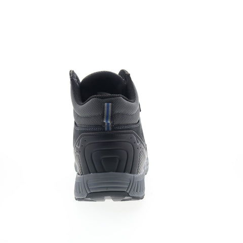 Orthofeet Ridgewood RIDGEWOOD Mens Black Extra Wide Casual Dress Boots
