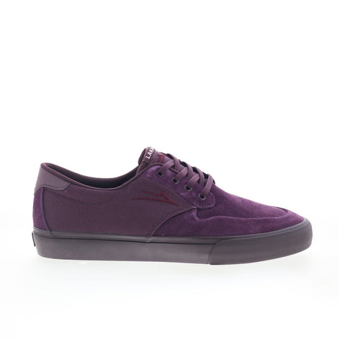 Lakai Riley 3 MS1250094A00 Mens Purple Suede Skate Inspired Sneakers Shoes