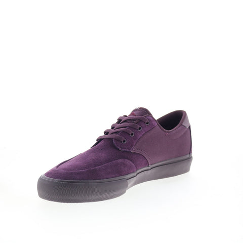 Lakai Riley 3 MS1250094A00 Mens Purple Suede Skate Inspired Sneakers Shoes