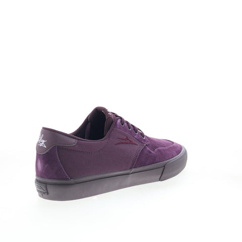 Lakai Riley 3 MS1250094A00 Mens Purple Suede Skate Inspired Sneakers Shoes