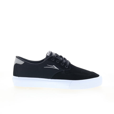 Lakai Riley 3 MS1250094A00 Mens Black Suede Skate Inspired Sneakers Shoes