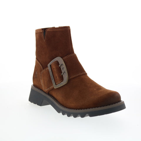 Fly London Rily RILY991FLY-009 Womens Brown Suede Ankle & Booties Boots