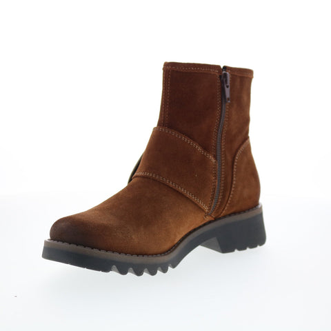 Fly London Rily RILY991FLY-009 Womens Brown Suede Ankle & Booties Boots