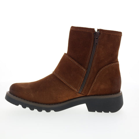 Fly London Rily RILY991FLY-009 Womens Brown Suede Ankle & Booties Boots