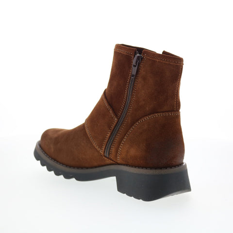 Fly London Rily RILY991FLY-009 Womens Brown Suede Ankle & Booties Boots