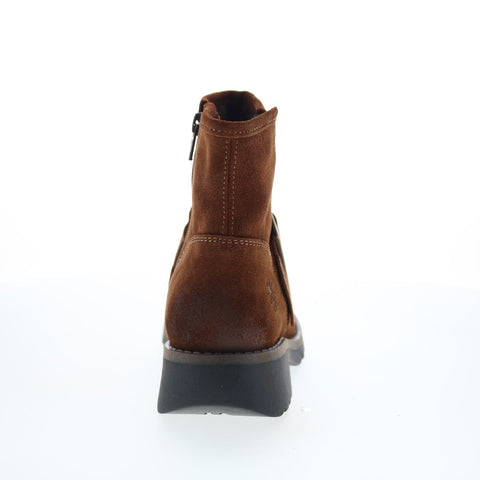Fly London Rily RILY991FLY-009 Womens Brown Suede Ankle & Booties Boots