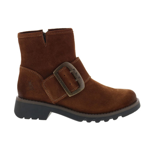Fly London Rily RILY991FLY-009 Womens Brown Suede Ankle & Booties Boots