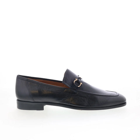 Mezlan Rios 21505 Mens Black Leather Loafers & Slip Ons Casual Shoes