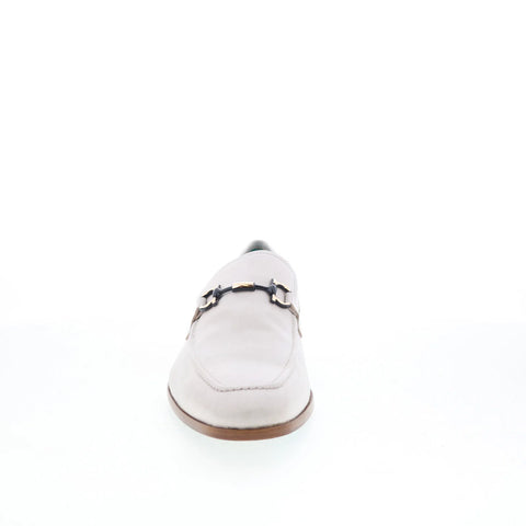 Mezlan Rios 21505 Mens White Leather Loafers & Slip Ons Casual Shoes