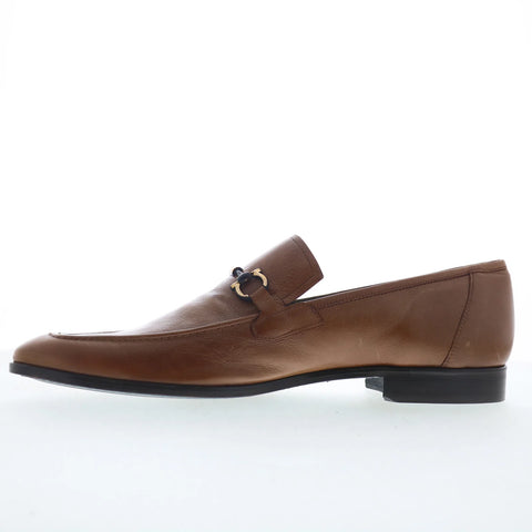 Mezlan Rios 26188 Mens Brown Leather Slip On Loafers & Slip Ons Penny Shoes