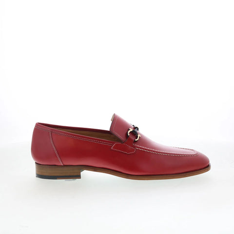 Mezlan RIOS II RIMEREDLEMECA Mens Red Loafers & Slip Ons Casual Shoes
